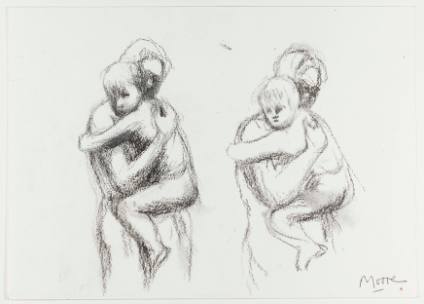 Two Studies of Mother and Child