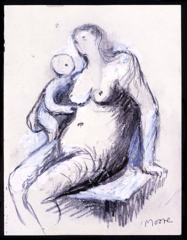 Seated Mother with Child