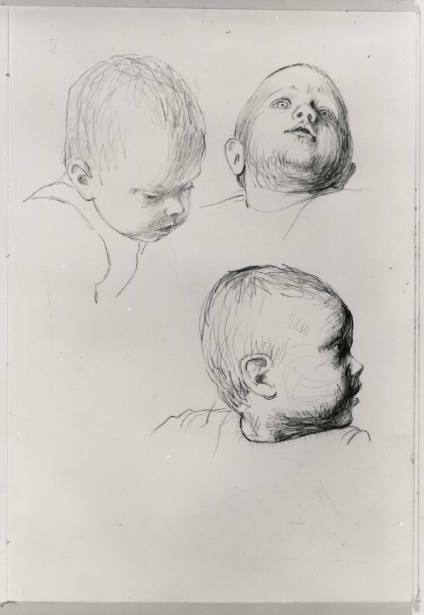Child's Head: Three Views